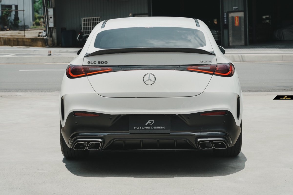 画像8: BENZ メルセデス・ベンツ GLC-Class C254 クーペ AMGバンパー 改造用 GLC63仕様 リアディフューザー   (8)