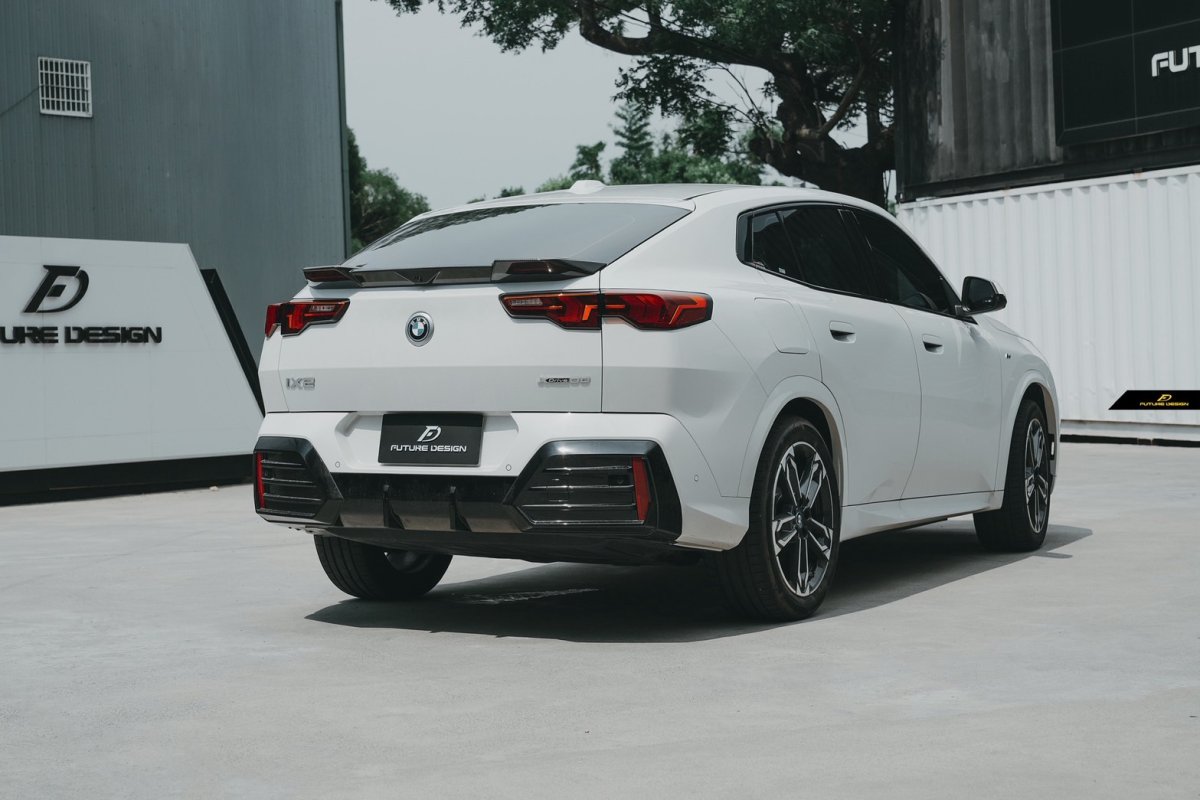 画像25: BMW Xシリーズ X2 U10 Mスポーツ リアスポイラー 本物DryCarbon ドライカーボン (25)