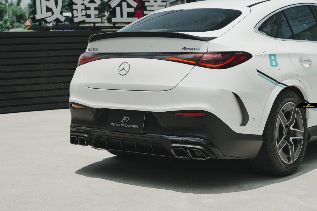 画像9: BENZ メルセデス・ベンツ GLC-Class C254 クーペ AMGバンパー 改造用 GLC63仕様 リアディフューザー   (9)