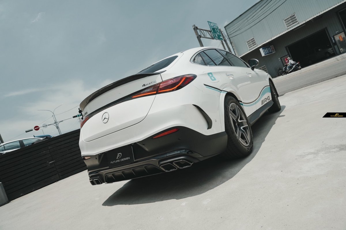 画像10: BENZ メルセデス・ベンツ GLC-Class C254 クーペ AMGバンパー 改造用 GLC63仕様 リアディフューザー   (10)