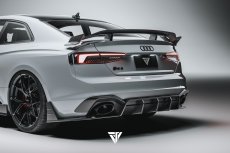画像3: AUDI RS5 B9 リア ディフューザー 本物DryCarbon ドライカーボン (3)
