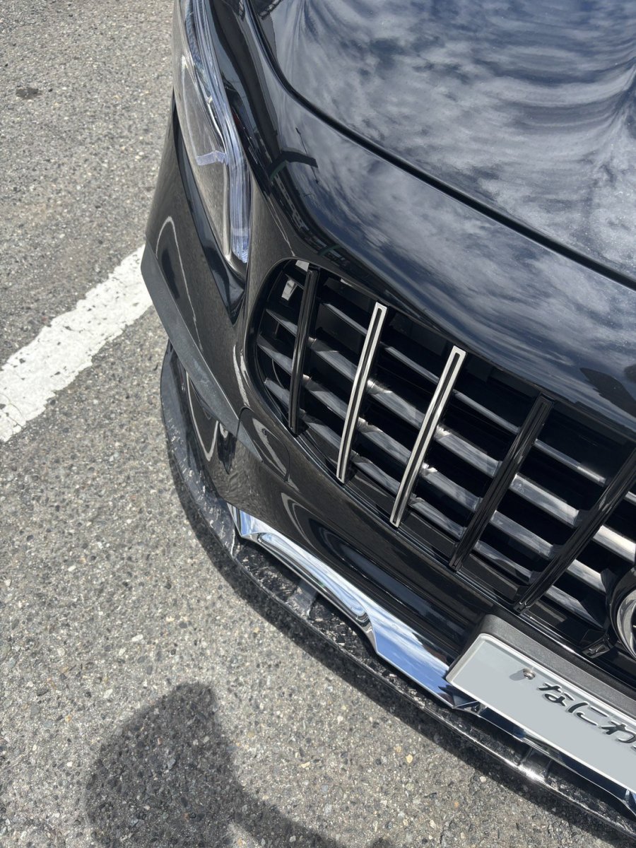 画像10: BENZ メルセデス・ベンツ GLB-Class X247 前期車 AMGライン専用 パナメリカーナ GT 艶ありブラック 2本メッキクローム グリル AMG GLB200d GLB250 (10)