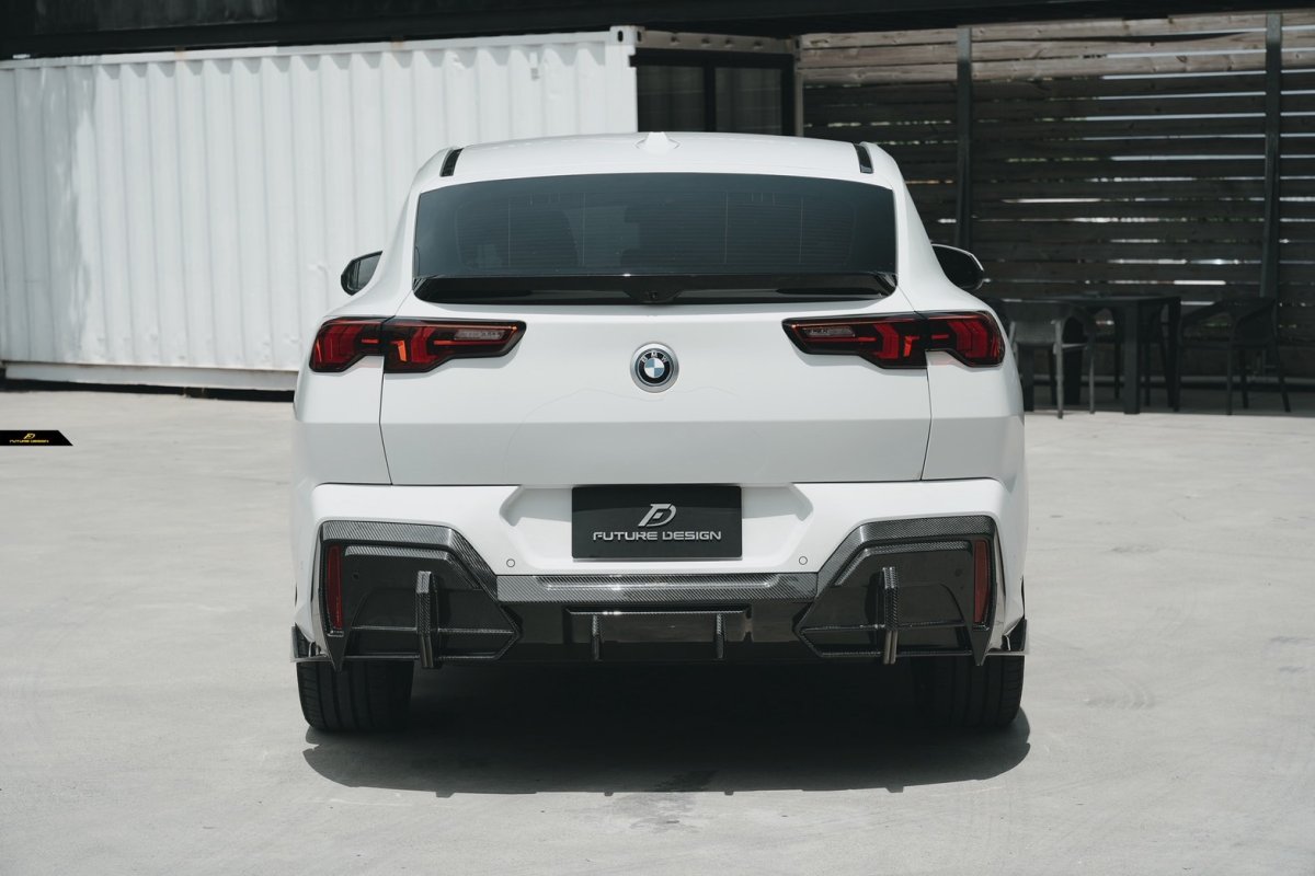 画像25: BMW Xシリーズ X2 U10 Mスポーツ リアディフューザー 本物DryCarbon ドライカーボン (25)