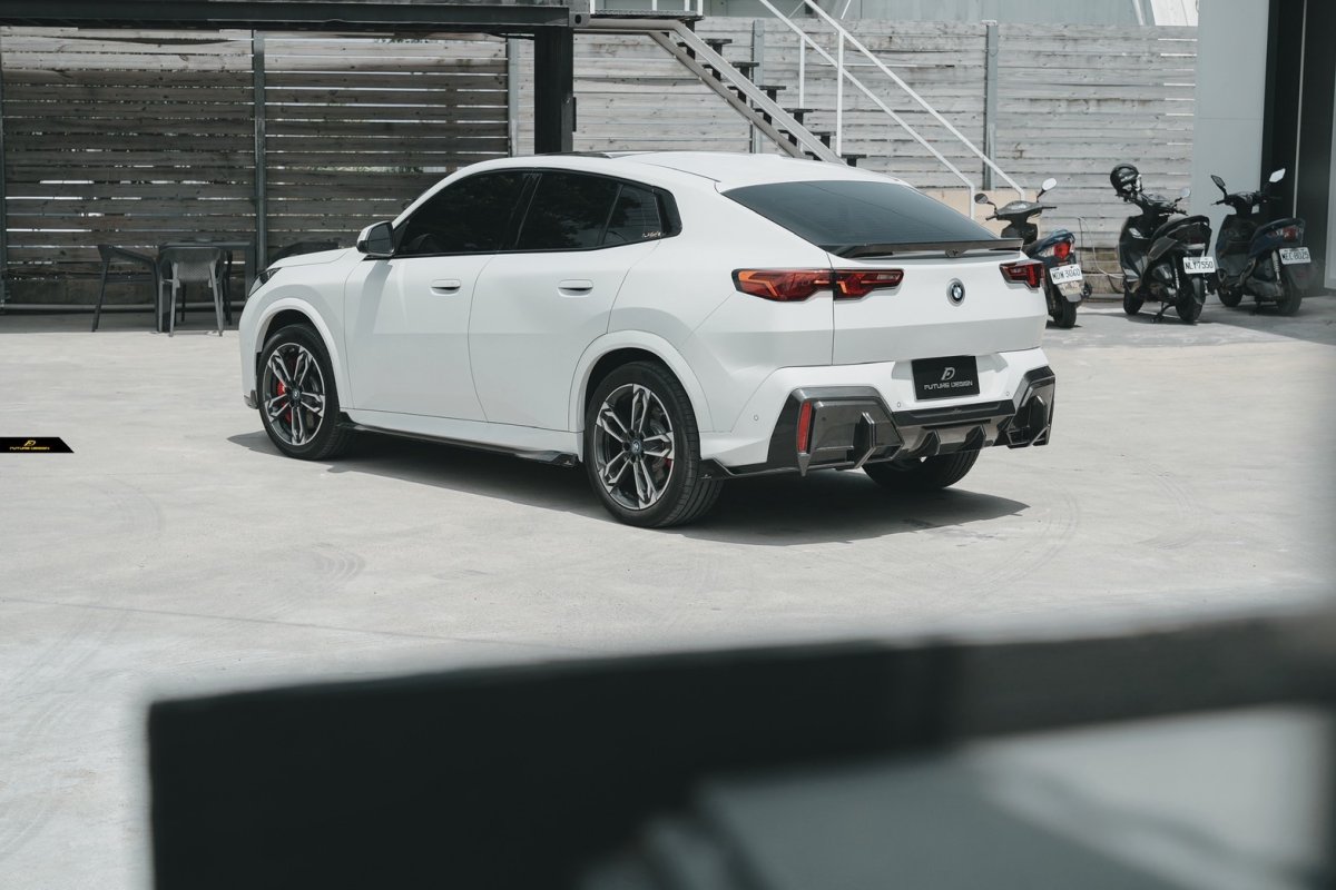 画像21: BMW Xシリーズ X2 U10 Mスポーツ リアディフューザー 本物DryCarbon ドライカーボン (21)