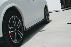 画像30: BMW Xシリーズ X2 U10 Mスポーツ サイドスカート 本物DryCarbon ドライカーボン (30)