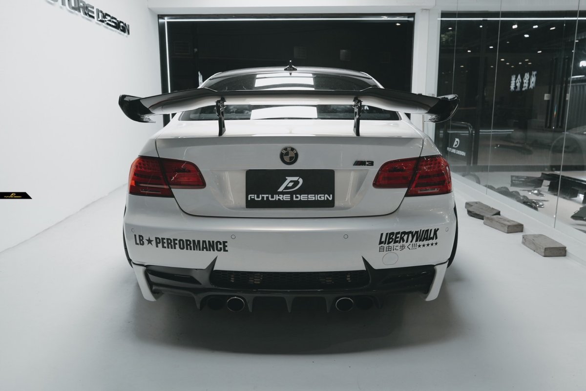 画像6: 【FD×MTC】BMW 3シリーズ E92 クーペ 用 リアウィング V1 本物DryCarbon ドライカーボン (6)