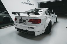 画像2: 【FD×MTC】BMW 3シリーズ E92 クーペ 用 リアウィング V1 本物DryCarbon ドライカーボン (2)
