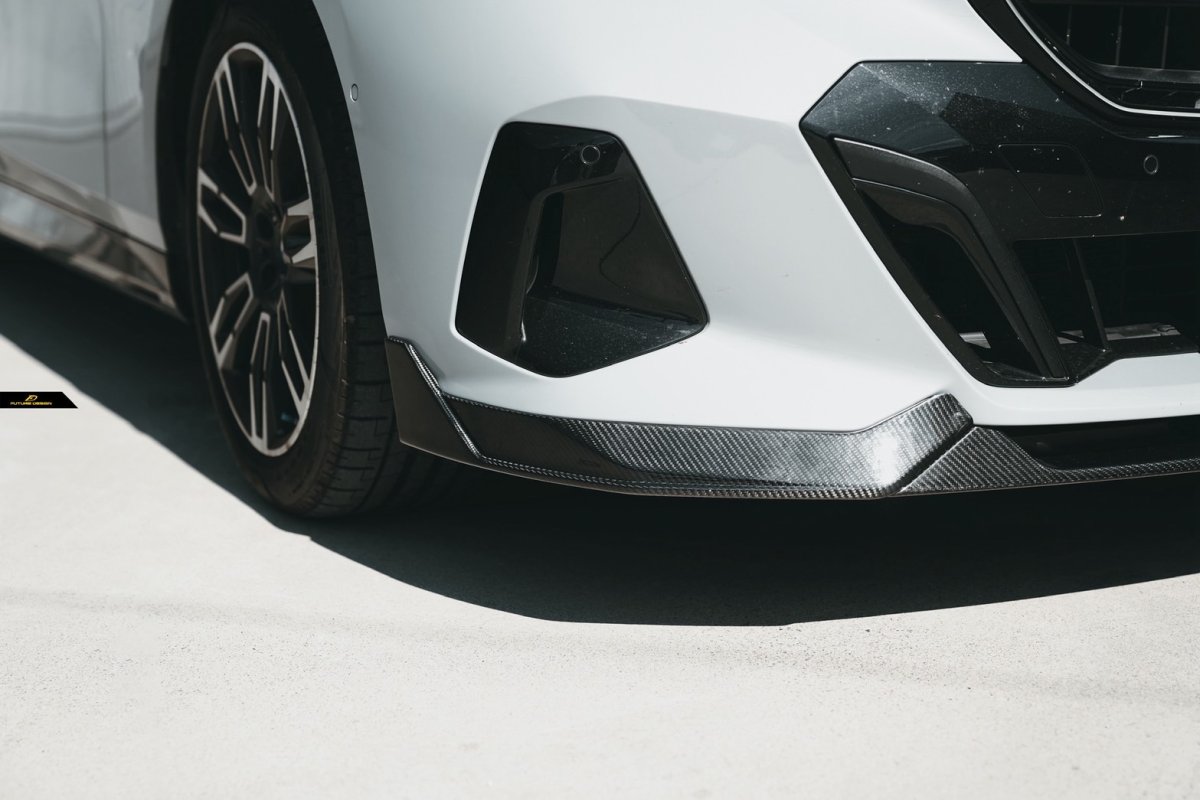 画像23: 【送料無料】BMW 5シリーズ i5 G60 G61 フロント用 リップスポイラー 本物DryCarbon ドライカーボン (23)