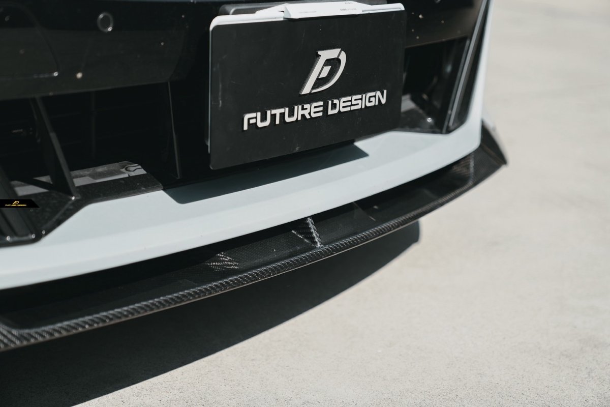 画像30: 【送料無料】BMW 5シリーズ i5 G60 G61 フロント用 リップスポイラー 本物DryCarbon ドライカーボン (30)