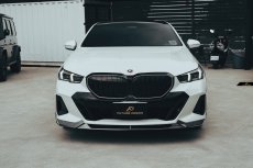 画像33: 【予約販売中に送料無料】BMW 5シリーズ i5 G60 G61 フロント用 リップスポイラー 本物DryCarbon ドライカーボン (33)