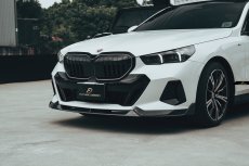 画像35: 【予約販売中に送料無料】BMW 5シリーズ i5 G60 G61 フロント用 リップスポイラー 本物DryCarbon ドライカーボン (35)