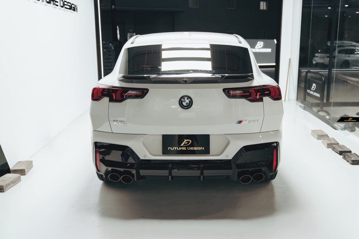 画像31: BMW Xシリーズ X2 U10 Mスポーツ リアスポイラー 本物DryCarbon ドライカーボン (31)