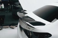 画像6: BENZ メルセデス・ベンツ W206 セダン トランク用 リアウィング スポイラー 本物DryCarbon ドライカーボン (6)