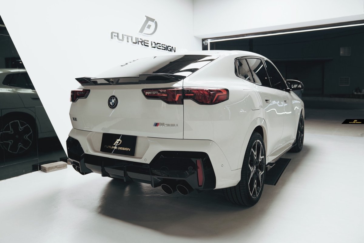 画像29: BMW Xシリーズ X2 U10 Mスポーツ リアスポイラー 本物DryCarbon ドライカーボン (29)