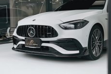画像16: BENZ メルセデス・ベンツ C-Class W206 S206 C206 AMGライン パナメリカーナ グリル ピアノブラック (16)