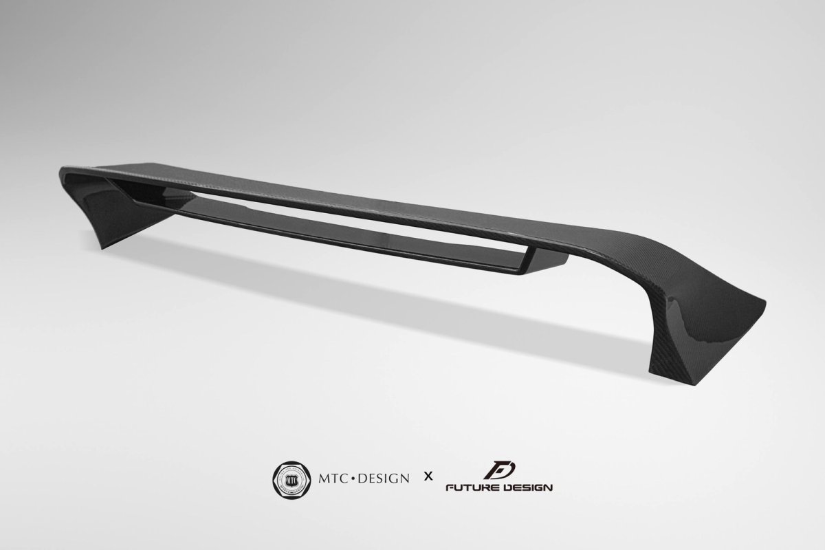 画像4: 【FD×MTC】BMW 2シリーズ G87 クーペ M2用 リアウィング V2 本物DryCarbon ドライカーボン (4)