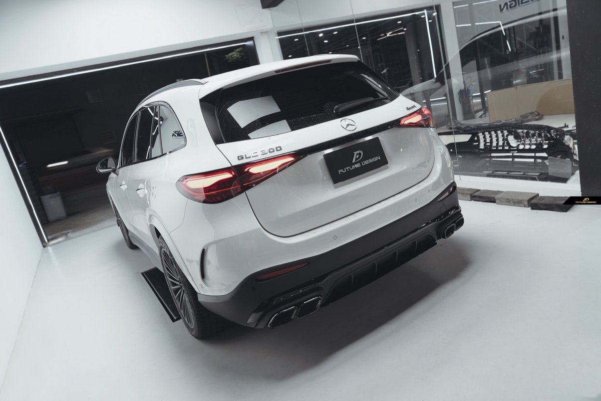 画像7: BENZ メルセデス・ベンツ GLC-Class W254 X254 SUV AMGバンパー 改造用 GLC63仕様 リアディフューザー 　 (7)