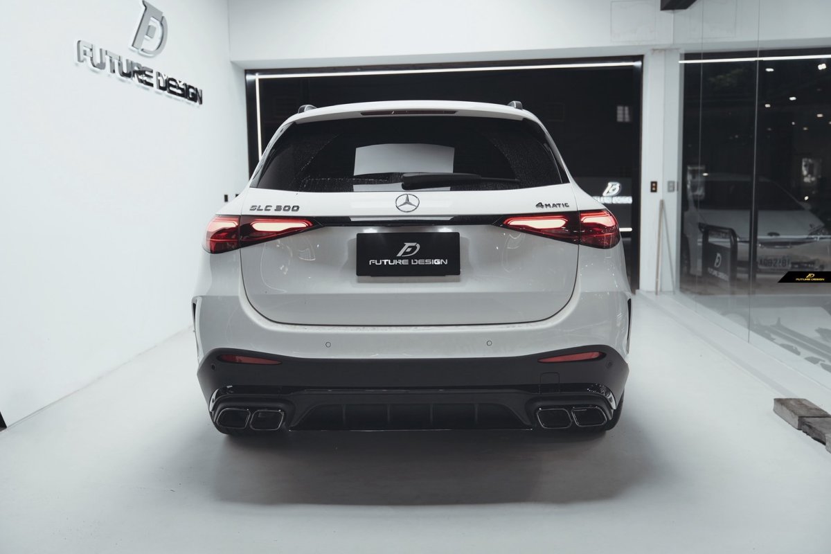 画像3: BENZ メルセデス・ベンツ GLC-Class W254 X254 SUV AMGバンパー 改造用 GLC63仕様 リアディフューザー 　 (3)