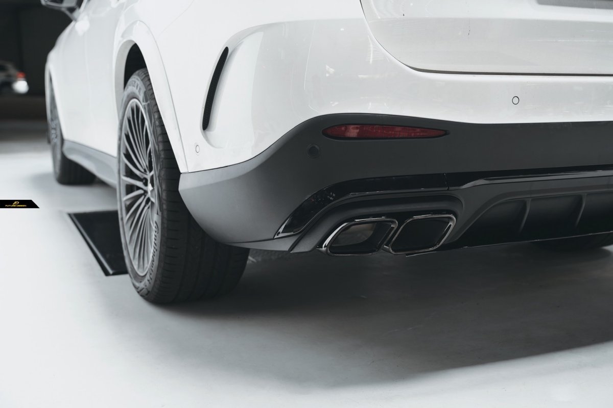 画像2: BENZ メルセデス・ベンツ GLC-Class W254 X254 SUV AMGバンパー 改造用 GLC63仕様 リアディフューザー 　 (2)