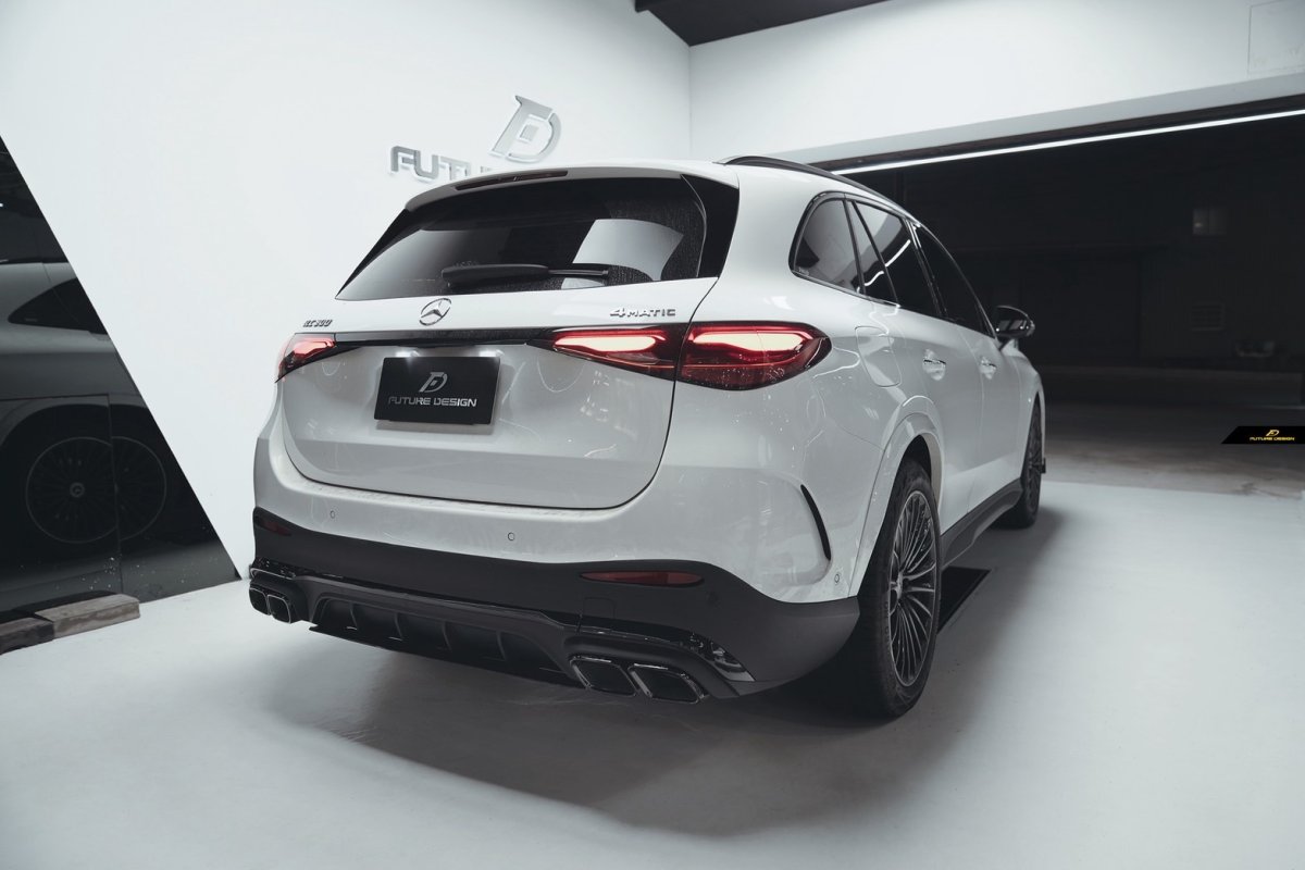 画像4: BENZ メルセデス・ベンツ GLC-Class W254 X254 SUV AMGバンパー 改造用 GLC63仕様 リアディフューザー 　 (4)