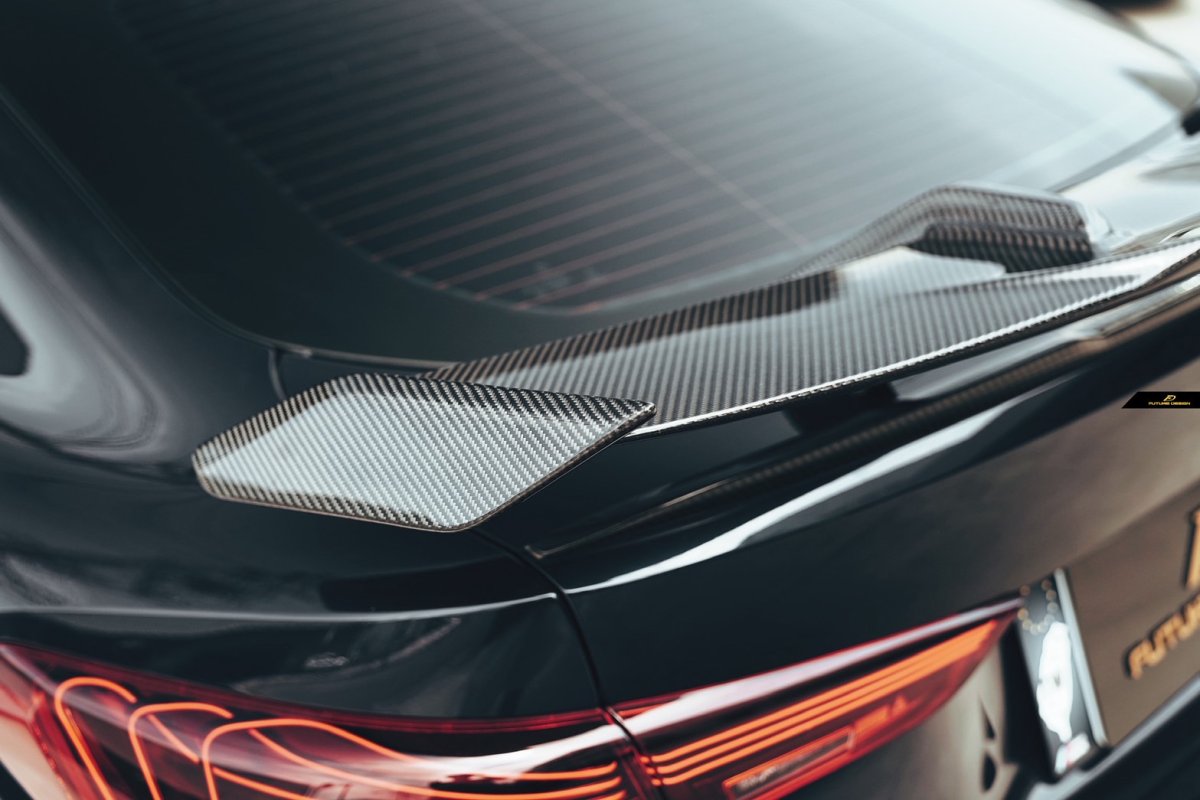 画像6: BMW 4シリーズ G26 グランクーペ Mスポーツ トランク用  リアウィング リアスポイラー 本物DryCarbon ドライカーボン (6)