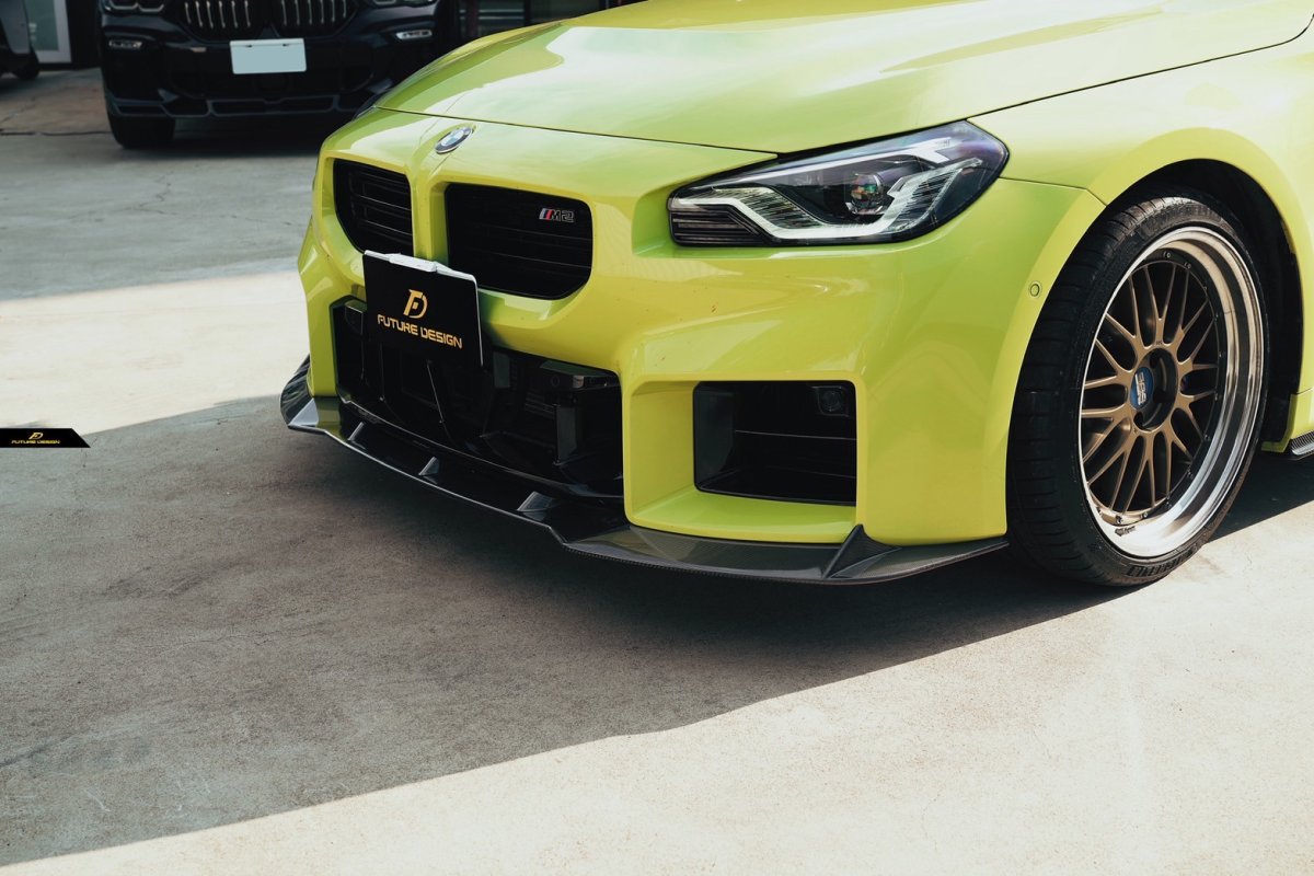 画像35: 【FD×MTC】BMW 2シリーズ G87 クーペ フロント M2用 リップスポイラー 本物DryCarbon ドライカーボン (35)