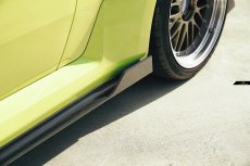 画像2: BMW 2シリーズ G87 クーペ M2用 サイドスカート 本物DryCarbon ドライカーボン (2)