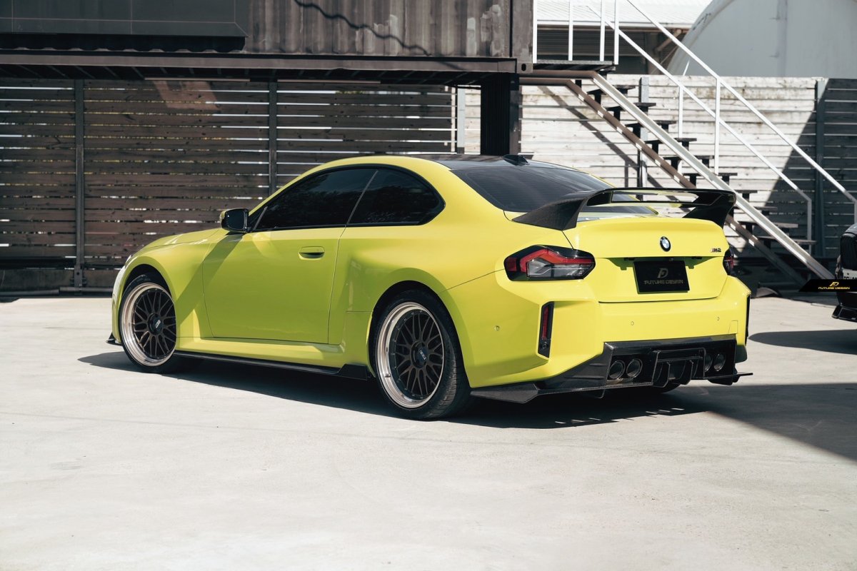 画像19: 【FD×MTC】BMW 2シリーズ G87 クーペ M2用 リアウィング V2 本物DryCarbon ドライカーボン (19)