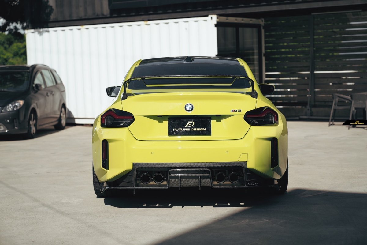 画像25: 【FD×MTC】BMW 2シリーズ G87 クーペ M2用 リア ディフューザー 本物DryCarbon ドライカーボン (25)