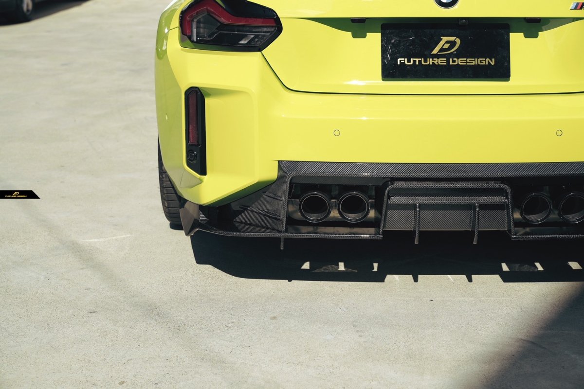 画像30: 【FD×MTC】BMW 2シリーズ G87 クーペ M2用 リア ディフューザー 本物DryCarbon ドライカーボン (30)