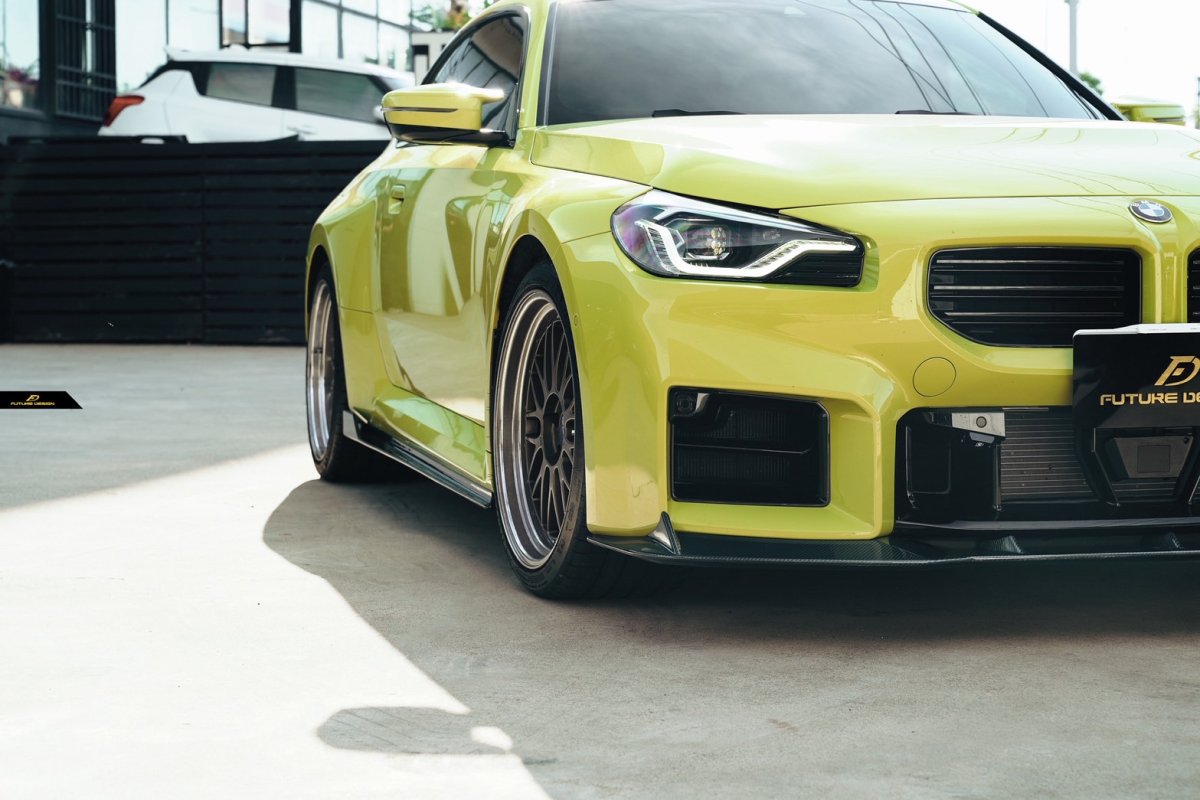 画像38: 【FD×MTC】BMW 2シリーズ G87 クーペ フロント M2用 リップスポイラー 本物DryCarbon ドライカーボン (38)