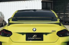 画像12: 【FD×MTC】BMW 2シリーズ G87 クーペ M2用 リアウィング V2 本物DryCarbon ドライカーボン (12)