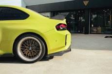 画像5: 【FD×MTC】BMW 2シリーズ G87 クーペ M2用 リアウィング V2 本物DryCarbon ドライカーボン (5)