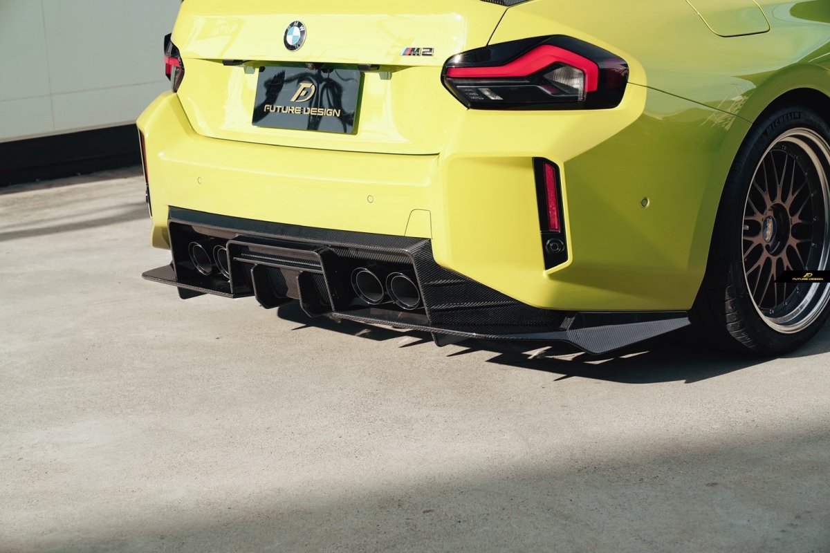 画像29: 【FD×MTC】BMW 2シリーズ G87 クーペ M2用 リア ディフューザー 本物DryCarbon ドライカーボン (29)