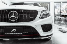 画像7: BENZ メルセデス・ベンツ GLE W292 C292 クーペ用 パナメリカーナ GTR 艶ありブラック グリル　 (7)