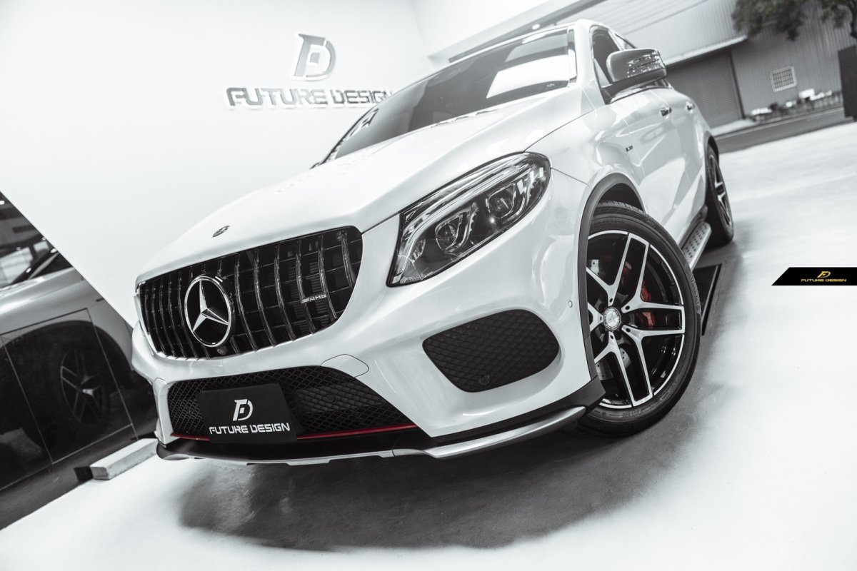 画像6: BENZ メルセデス・ベンツ GLE W292 C292 クーペ用 パナメリカーナ GTR 艶ありブラック グリル　 (6)