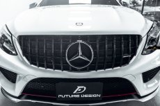 画像4: BENZ メルセデス・ベンツ GLE W292 C292 クーペ用 パナメリカーナ GTR 艶ありブラック グリル　 (4)