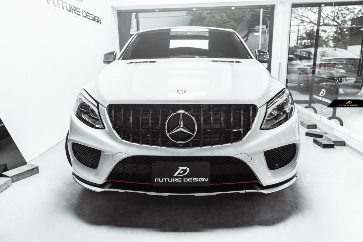 画像1: BENZ メルセデス・ベンツ GLE W292 C292 クーペ用 パナメリカーナ GTR 艶ありブラック グリル　 (1)
