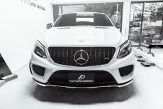 画像1: BENZ メルセデス・ベンツ GLE W292 C292 クーペ用 パナメリカーナ GTR 艶ありブラック グリル　 (1)