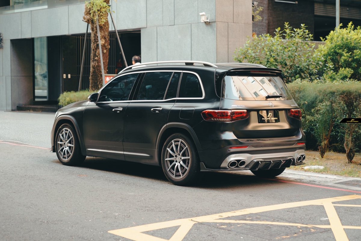 画像32: BENZ メルセデス・ベンツ GLB-Class X247 リアディフューザー V2 本物Drycabon ドライカーボン  GLB200 GLB250 GLB35 (32)