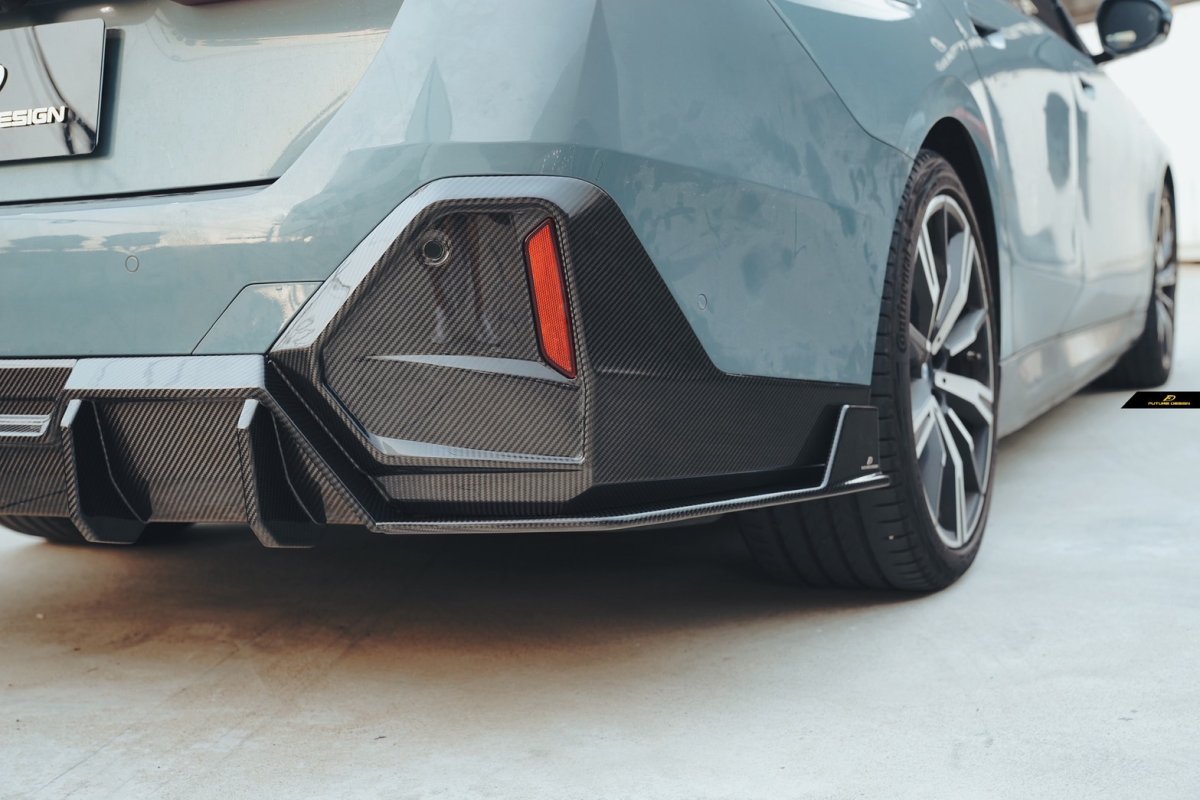 画像12: 【送料無料】BMW 5シリーズ i5 G60 Mスポーツ リアディフューザー 本物DryCarbon ドライカーボン (12)