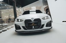 画像21: BMW 4シリーズ G26 グランクーペ Mスポーツ フロント用 リップスポイラー 本物DryCarbon ドライカーボン (21)