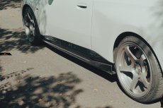 画像3: BMW 2シリーズ G42 クーペ Mスポーツ サイドスカート 本物DryCarbon ドライカーボン (3)