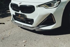 画像28: BMW 2シリーズ G42 クーペ フロント用 リップスポイラー 本物DryCarbon ドライカーボン (28)