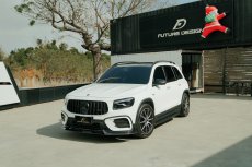 画像19: BENZ メルセデス・ベンツ GLB-Class X247 後期車 フロント リップスポイラー 本物Drycabon ドライカーボン  GLB180 GLB200 GLB35 (19)