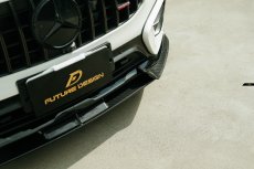 画像18: BENZ メルセデス・ベンツ GLB-Class X247 後期車 フロント リップスポイラー 本物Drycabon ドライカーボン  GLB180 GLB200 GLB35 (18)