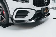 画像27: BENZ メルセデス・ベンツ GLB-Class X247 後期車 フロント リップスポイラー 本物Drycabon ドライカーボン  GLB180 GLB200 GLB35 (27)