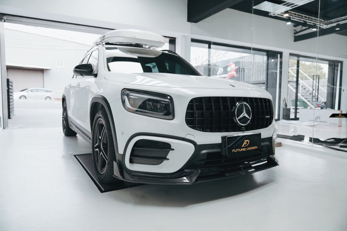 画像5: BENZ メルセデス・ベンツ GLB-Class X247 後期車 AMGライン専用 パナメリカーナ GT R 艶ありブラック グリル  (5)