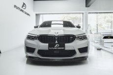 画像12: BMW 5シリーズ F90 M5 フロントバンパー用リップスポイラー DryCarbon 本物ドライカーボン (12)