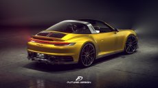 画像17: ポルシェ 911 992 Carrera リア スポイラー  入替式 (17)